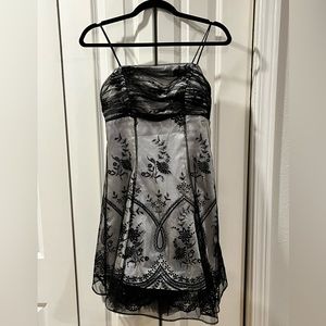 Morgan & Co Black Short Dress